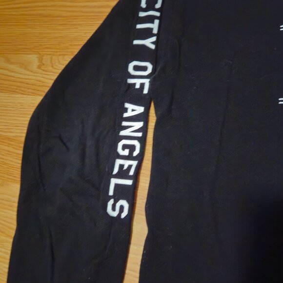 The Hundreds long sleeve black T Shirt Los Angeles The City of Angels size Large - Picture 3 of 9